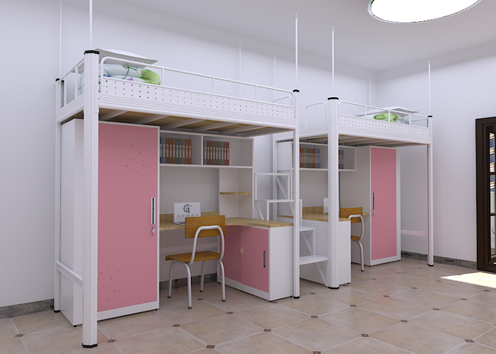 20套起批雙層公寓床，享受東莞市學(xué)生公寓床廠家的批發(fā)價