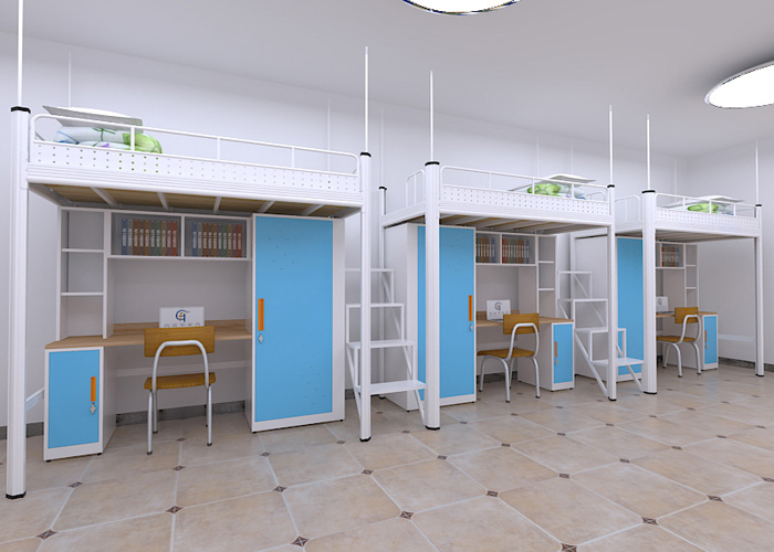 現(xiàn)貨供應(yīng)，質(zhì)量保證，價格合理的學(xué)校宿舍公寓床就在這里!