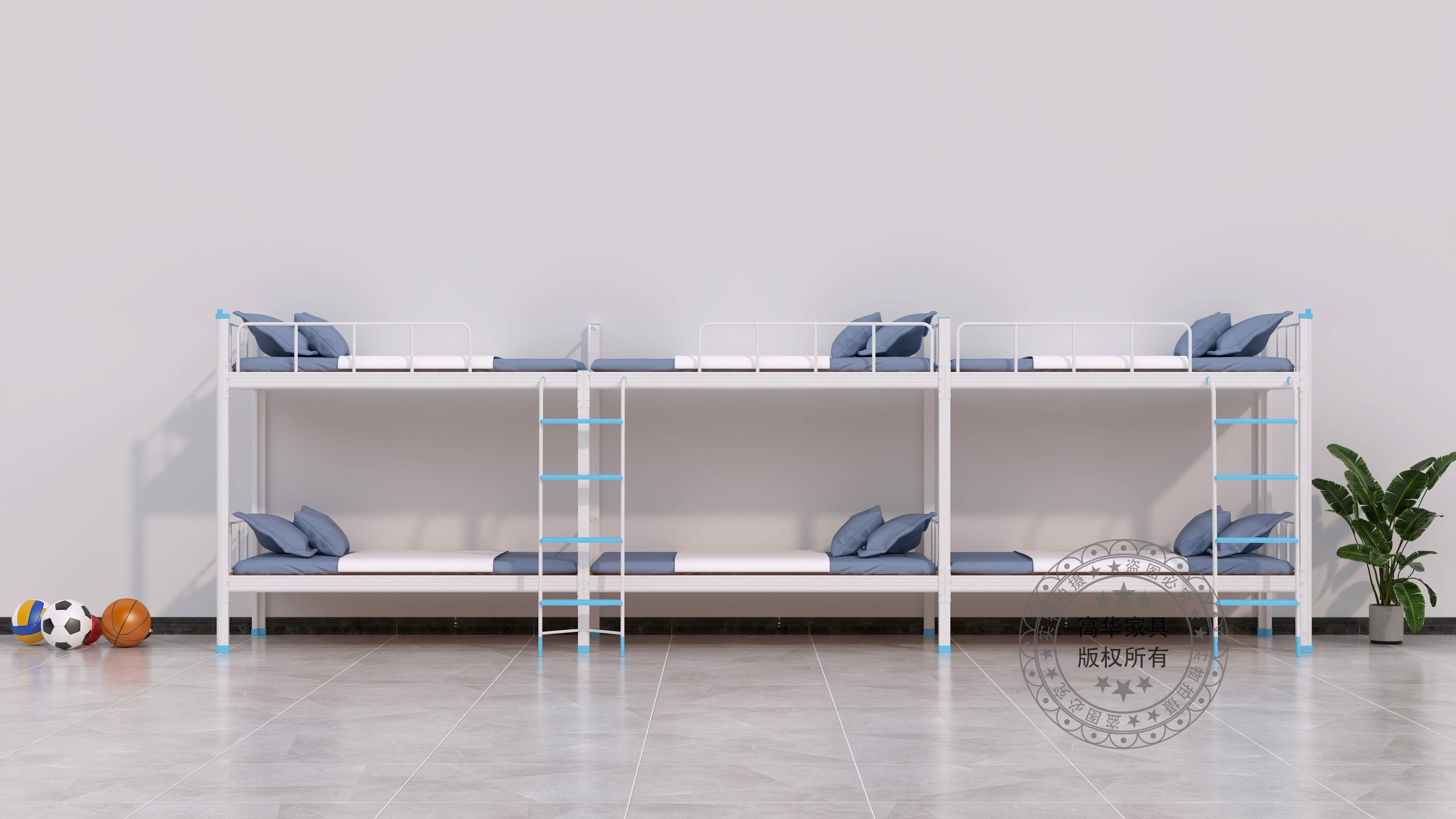 上下雙層鐵床-GH-S-093