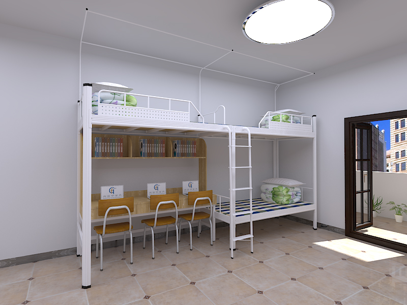 學生公寓床圖片