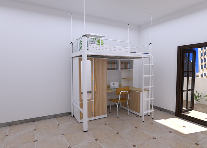 想要安全環(huán)保穩(wěn)固的學(xué)生公寓床么？來這家學(xué)校公寓床廠家看看吧