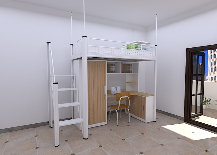 大學(xué)生理想的雙層學(xué)生公寓床 大學(xué)生理想的雙層學(xué)生公寓床