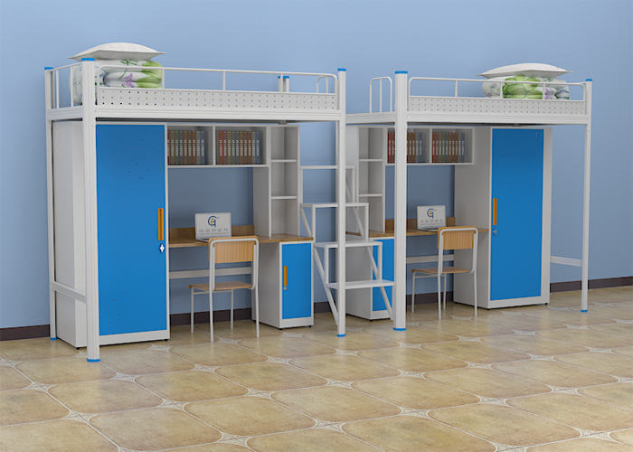 宿舍公寓床，雙層鐵床，單層鐵床的適用范圍